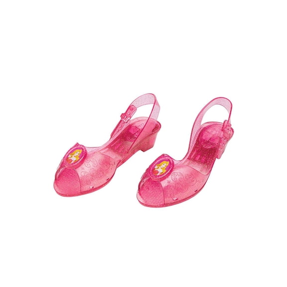 Girl's Disney's Sleeping Beauty Aurora Jelly Shoes - Size 11-12