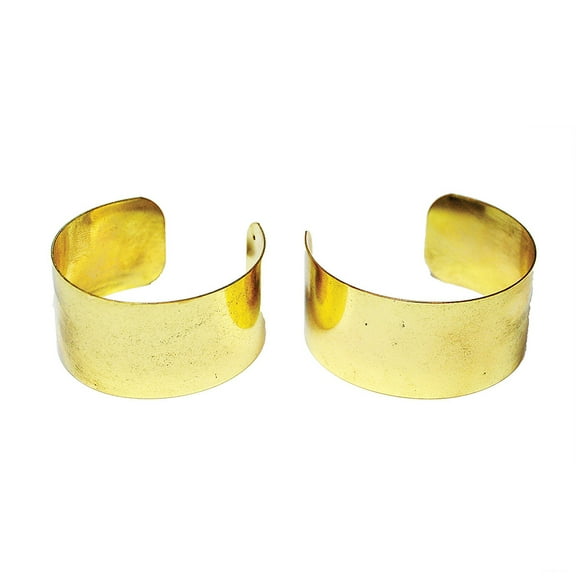 Morris Costumes Gold Arm Cuffs Pair