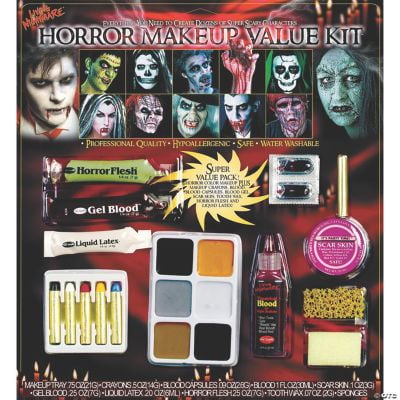 Morris Costumes Horror Family Makeup Kit