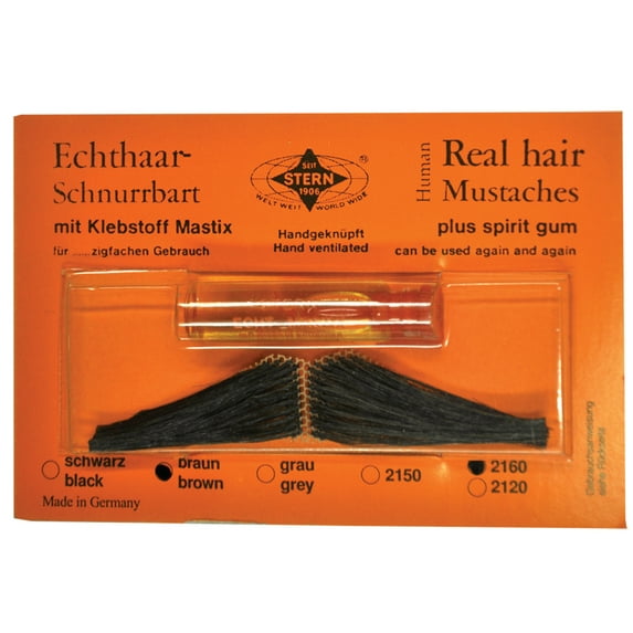 MUSTACHE REAL HAIR ITAL BRN