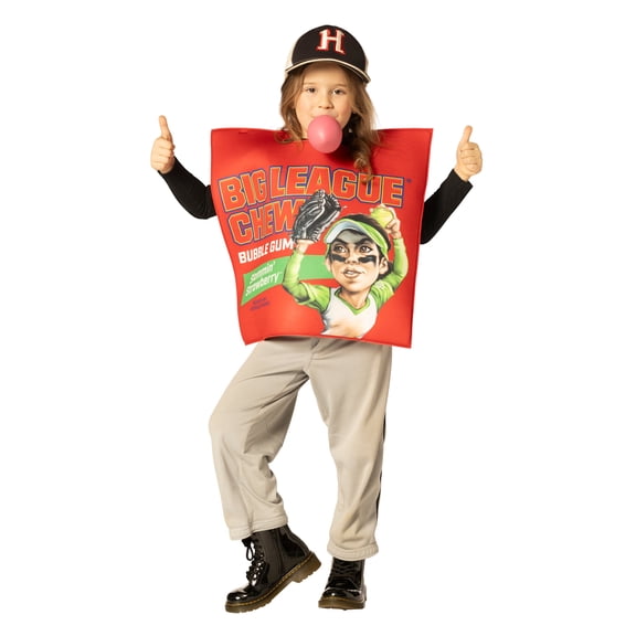Imposta Costumes Big League Chew Gum Strawberry Halloween Costume, Red, Child Size 3-6, 30084-36