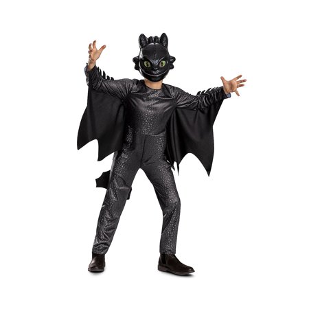 Kids Classic How to Train Your Dragon Live Action Toothless Costume - Extra Small 3T-4T