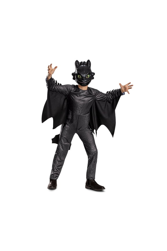 Kids Classic How to Train Your Dragon Live Action Toothless Costume - Small 4-6