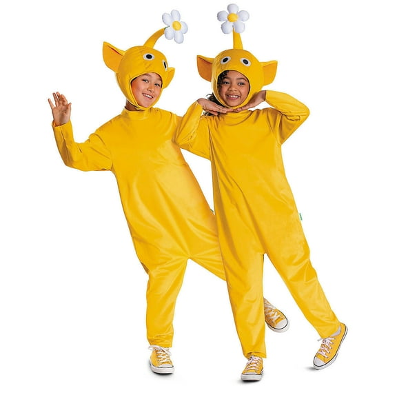 Kids Classic Pikmin Yellow Pikmin Jumpsuit Costume - Large 10-12