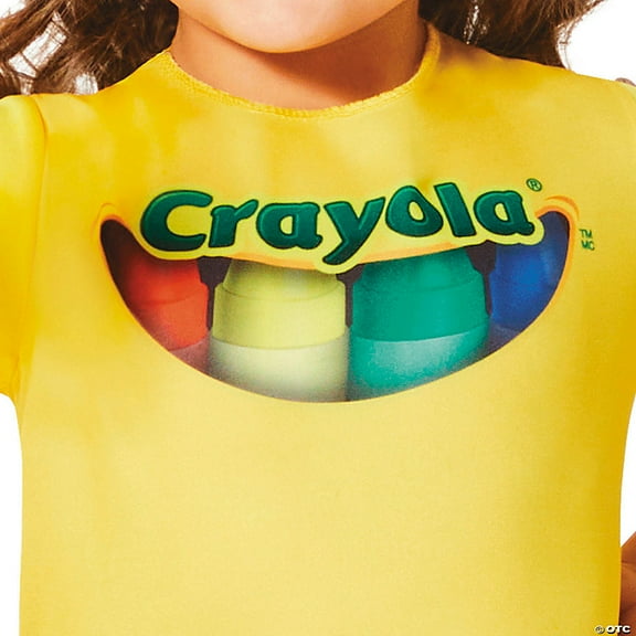 InSpirit Designs, LLC Crayola Crayon Box Toddler Costume | 2T XXS Unisex