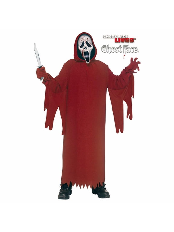 Funworld Scream Crimson Deluxe Ghost Face Child Costume | Medium Unisex