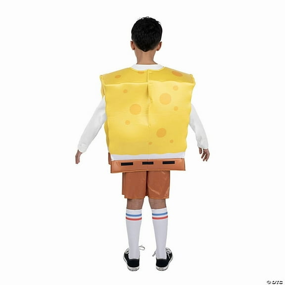 Morris Costumes JWC5126M Deluxe SpongeBob SquarePants Costume for Kids - Medium - Size 8-10