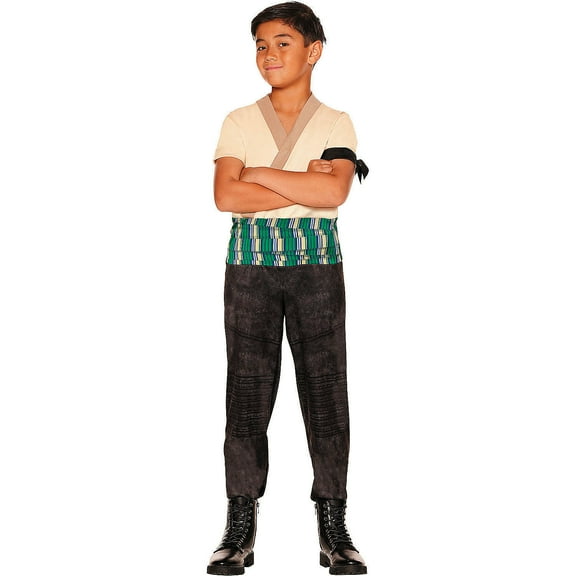 Inspirit DesignsOne Piece Kids' Roronoa Zoro Halloween Costume Jumpsuit - Green  8-10