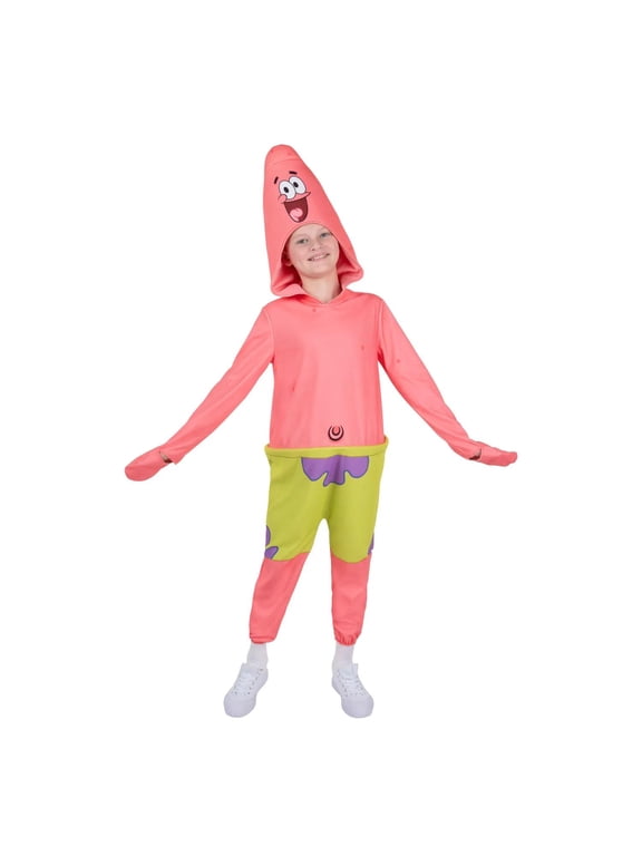 SpongeBob SquarePants Boys' Patrick Halloween Costume Bodysuit - Pink 8-10