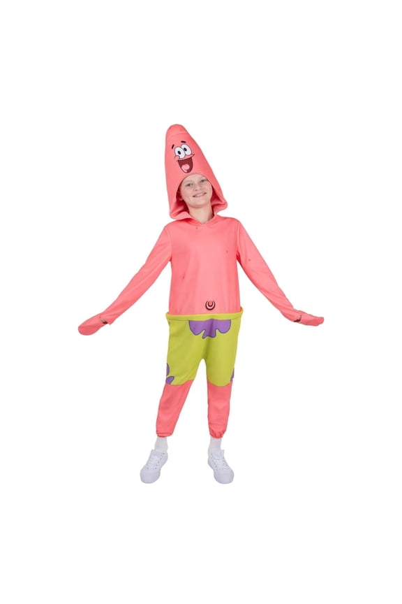 SpongeBob Boys' Patrick Halloween Costume Bodysuit - Pink 4-7