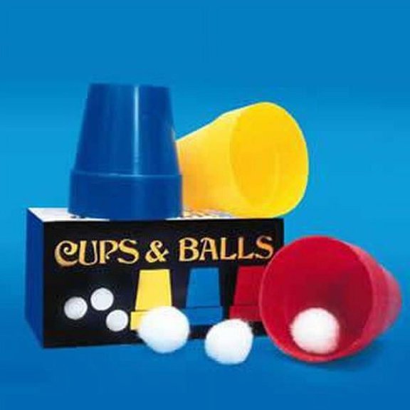 Morris Costumes LA-113 Cups And Balls Plastic