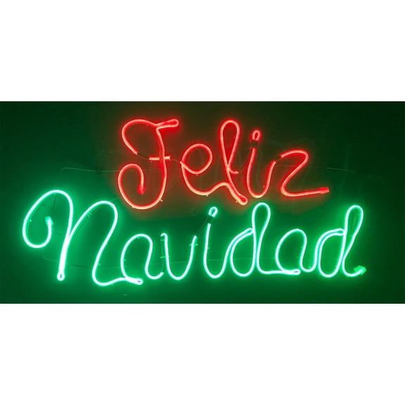 Morris Costumes LED Lighted Feliz Navidad Sign - 30 in x 20 in