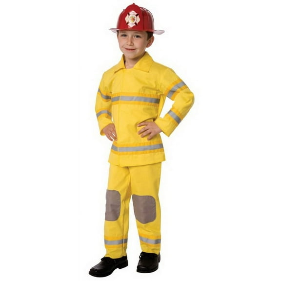 Morris Costumes LF3522CMD Boy's Fire Fighter Fireman Costume - Medium