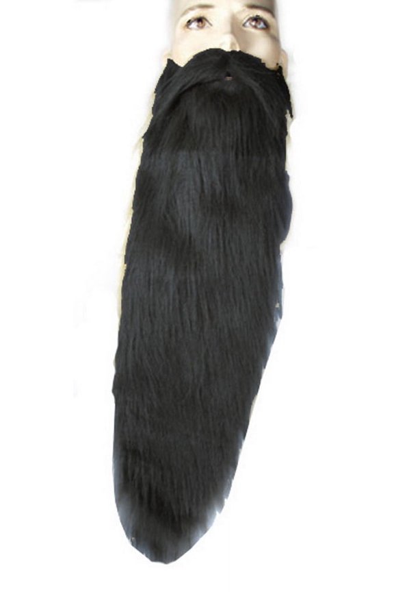 LW123DBN Men's Long Hillbilly Beard