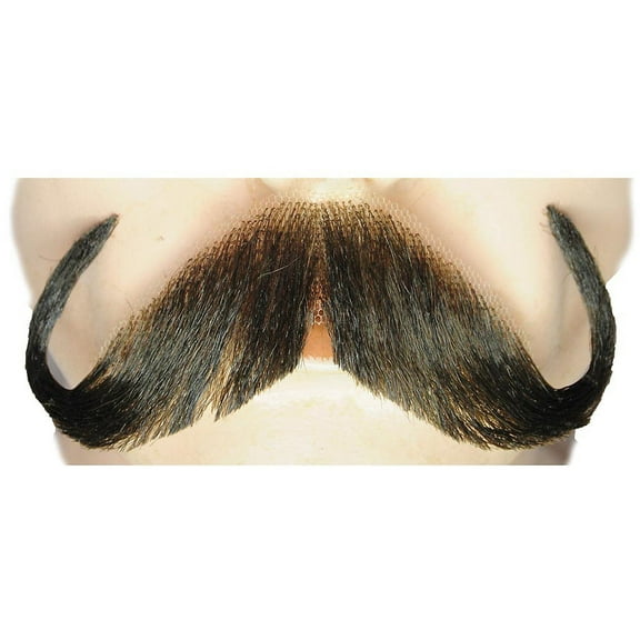 Morris Costumes LW630LBN Mustache Handlebar Blend - Light Brown No.10