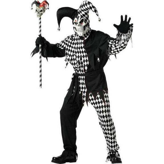 Morris Costumes Men's Evil Jester Costume