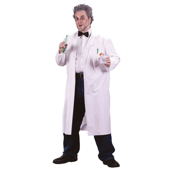 Morris Costumes Men's Lab Coat Mad Scientist