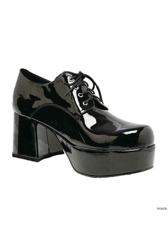 Morris Costumes Men's Patent Leather Platform Shoe