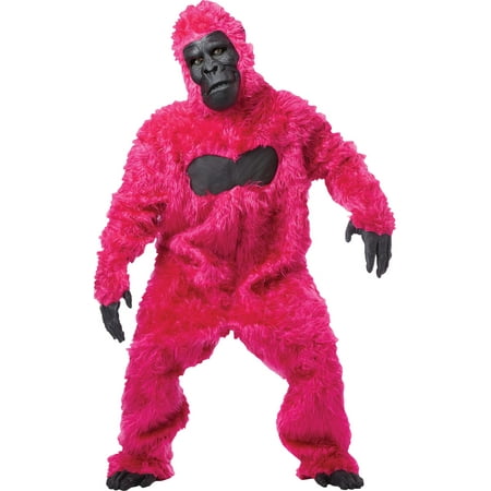 Pink Gorilla Adult Halloween Costume