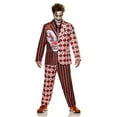 thumbnail image 1 of Morris Costumes Mens Torment Clown 3-Piece Suit Costume - Size Large - Red, 1 of 5