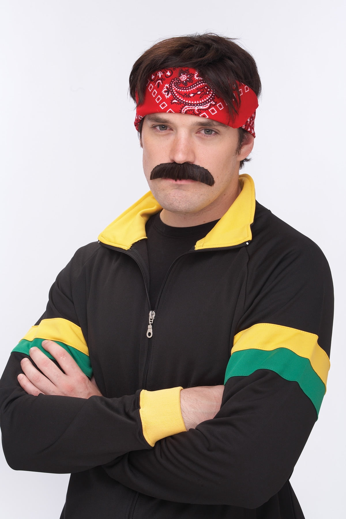 Morris Costumes Mustache The Walrus Brown