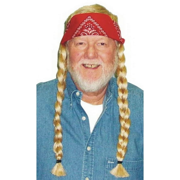 Morris Costumes Old Hippie Wig