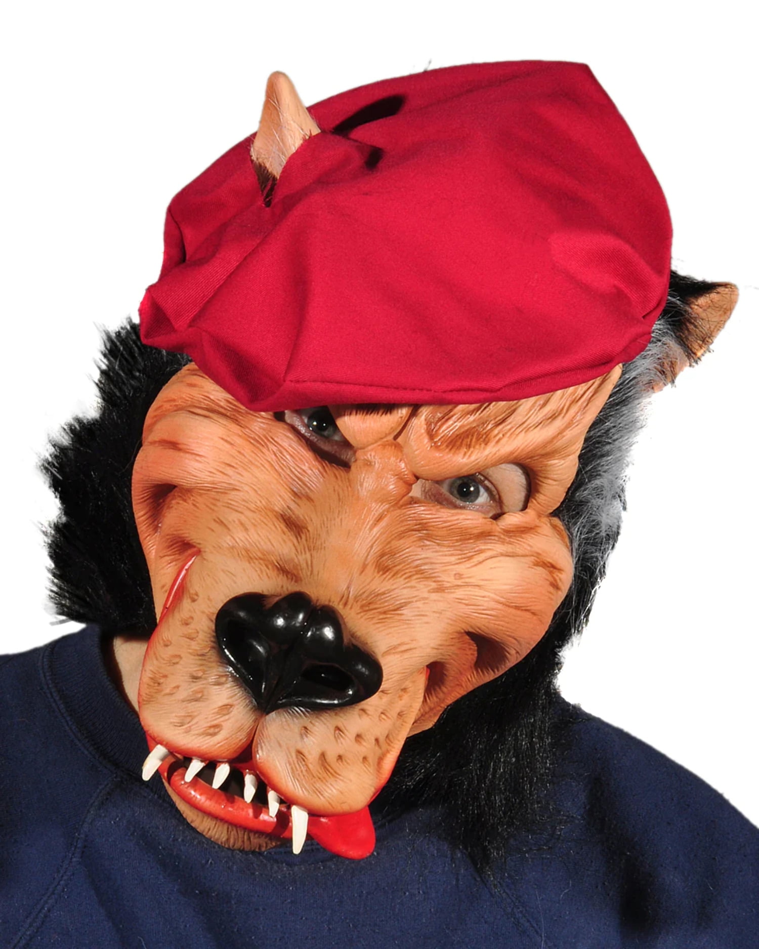 Scary Cat Head Full Face Furry Mask Cosplay Movie Prop Adult