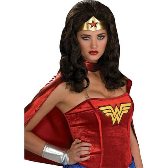 Morris Costumes RU51785 Wonder Woman Wig