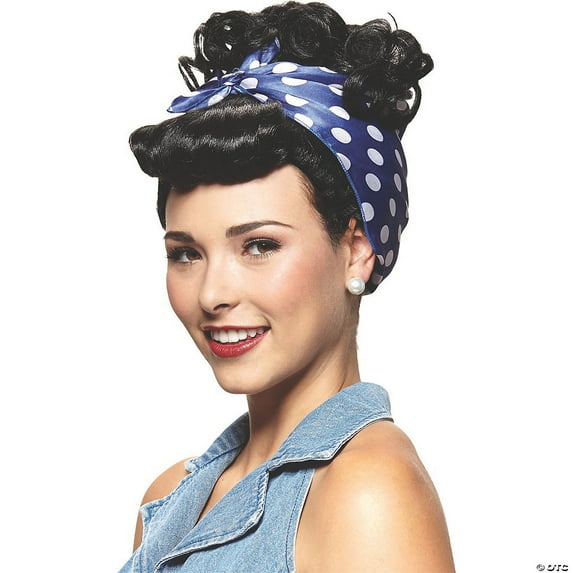 Morris Costumes Riveter Wig