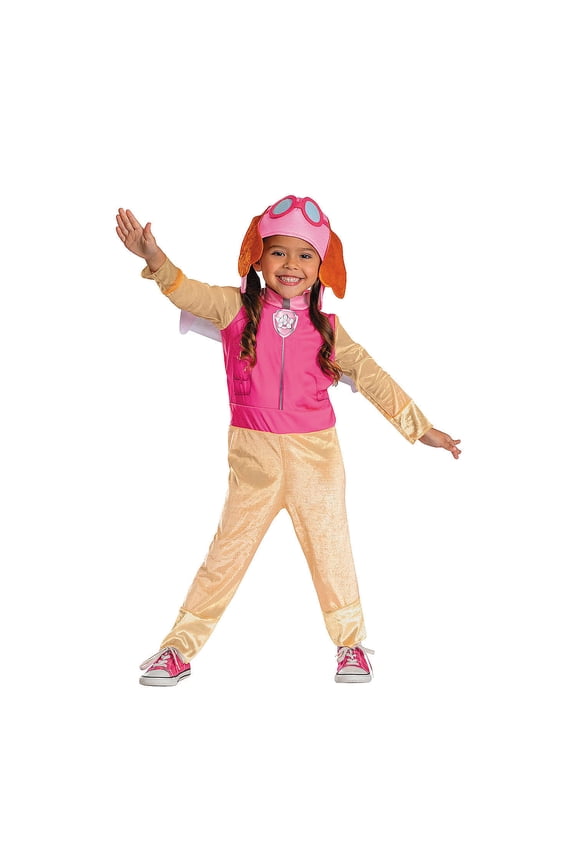 Toddler's Paw Patrol Skye Classic Costume Jumpsuit - Pink 2T