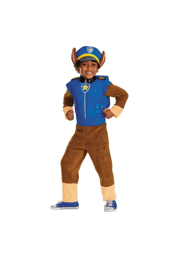 Toddler Deluxe Paw Patrol Chase Jumpsuit Costume