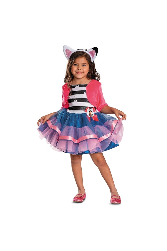 Toddler Gabby's Dollhouse Gabby Tutu Dress Costume - Large 4-6X