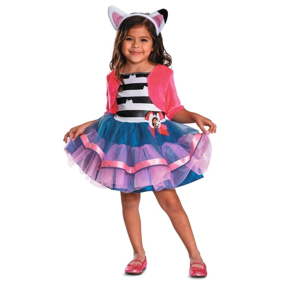 Toddler Gabby's Dollhouse Gabby Tutu Dress Costume - Small 2T