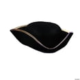 thumbnail image 1 of Morris Costumes Tricorn Hat Economy 1Sz Large, 1 of 1