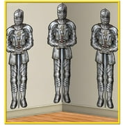 GENERIC Morris Costumes Wall of Knights Backdrop 4' X 30'