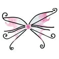 thumbnail image 1 of Morris Costumes Wings Spider Fairy Pk W/Blk Ri, 1 of 2