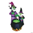 thumbnail image 1 of Morris Costumes Witches Brew Inflatable with LED, 1 of 3