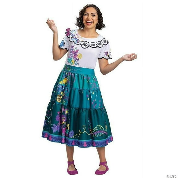 Disguise Disney Enchanto Mirabel Madrigal Deluxe Adult Costume | L (12-14) Female