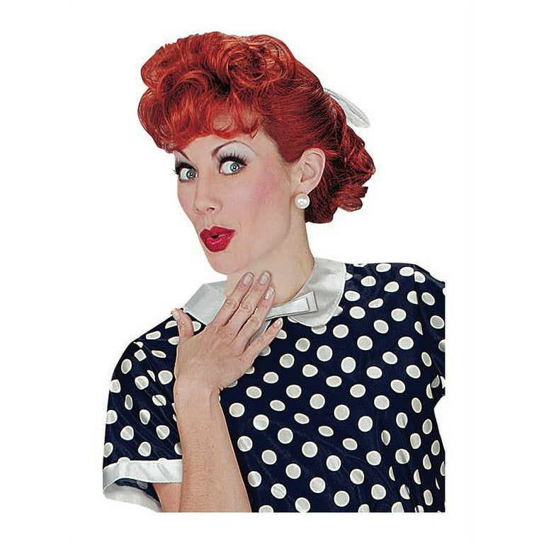 Morris Costumes Women's I Love Lucy Wig 