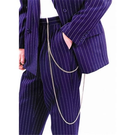 Morris Costumes Zoot Suit Chain Gold