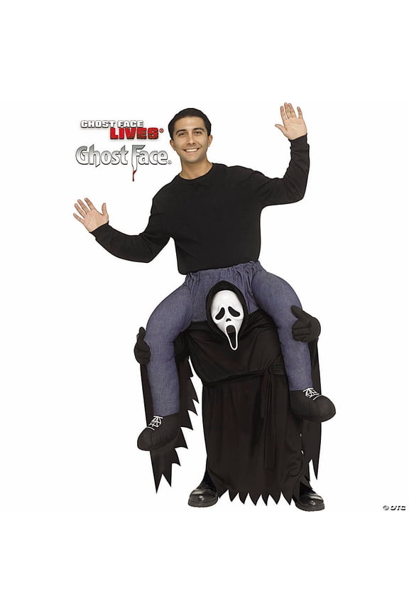 Scream Carry Me Ghost Face Adult Costume | One Size Fits Most