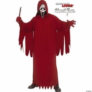 Fun World Officially Licensed Crimson Deluxe Ghost Face Adult Costume One Size