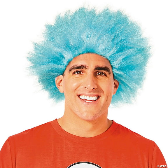 InSpirit Designs, LLC Dr. Seuss Thing 1/2 Hat & Tie Adult Costume Kit Unisex