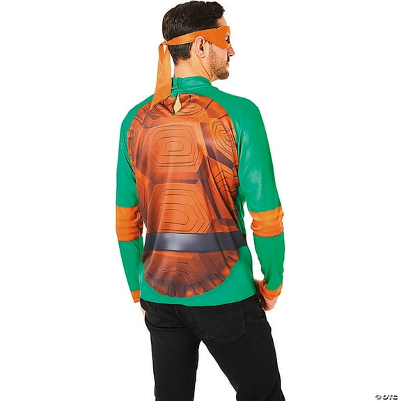 Morris Costumes - s Easy Wear Tales of the Teenage Mutant Ninja Turtles Michelangelo Costume Kit - One Size - One Size