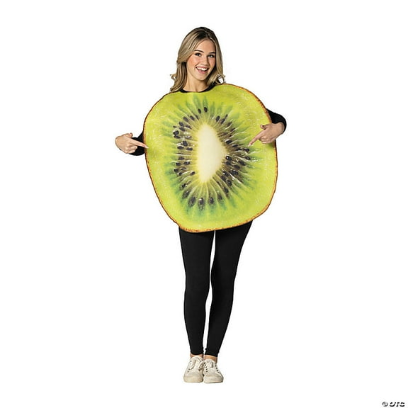 Morris Costumes GC30018 Green Kiwi Fruit Tunic Costume for Adults - One Size