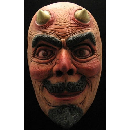 Morris Costumes - s Trick or Treat Studios Original Devil Full Latex Mask - One Size - One Size