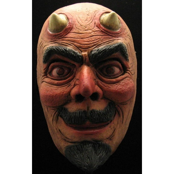 Morris Costumes - s Trick or Treat Studios Original Devil Full Latex Mask - One Size - One Size