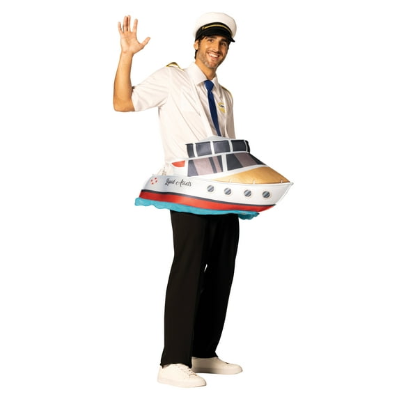 Imposta Costumes Yacht Captain Halloween Costume, Multicolor, Adult One Size, R1339-OS