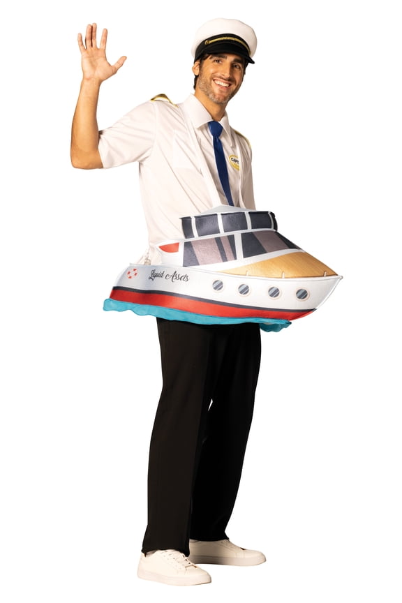 Imposta Costumes Yacht Captain Halloween Costume, Multicolor, Adult One Size, R1339-OS