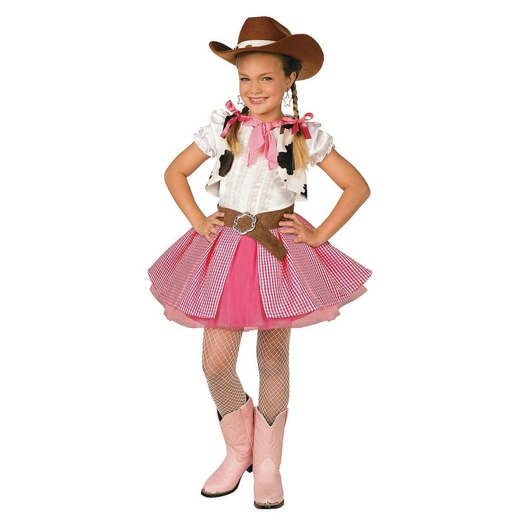 Morris Cowgirl Cutie Halloween Fancy Dress Costume for Child Little Girls L 12 14 Walmart
